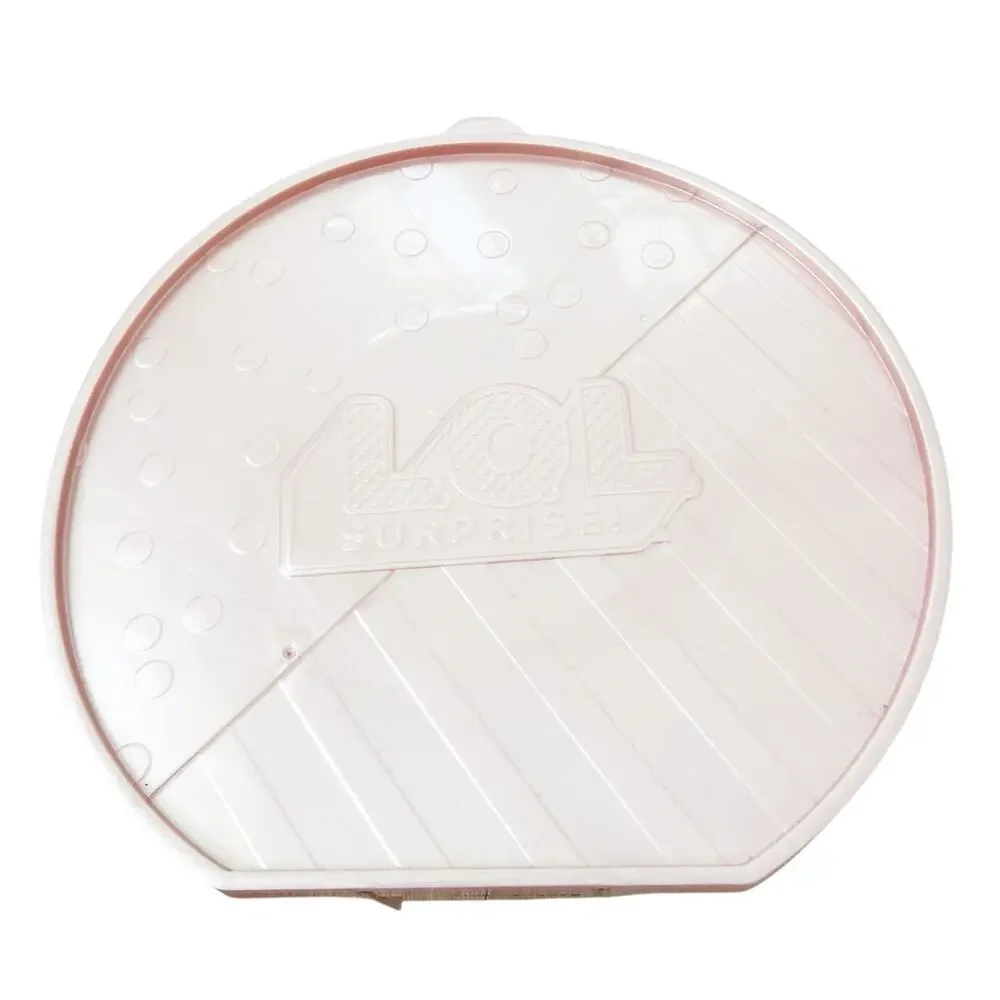 LOL Surprise Pink Rose Gold Sparkly Carrying Case Toy Bin